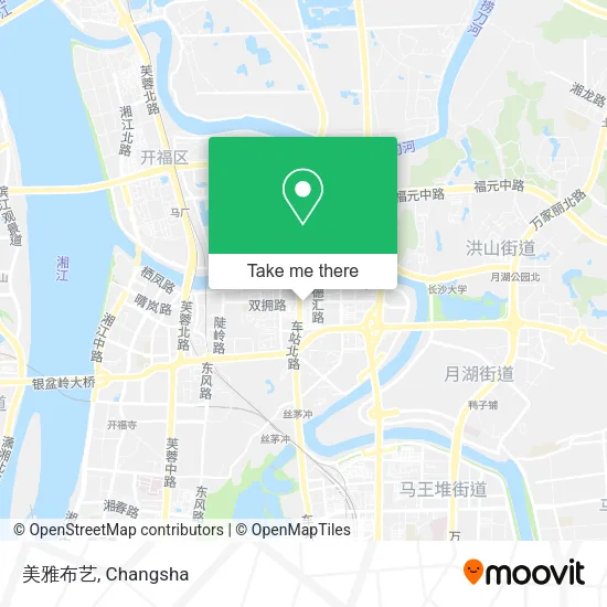 美雅布艺 map