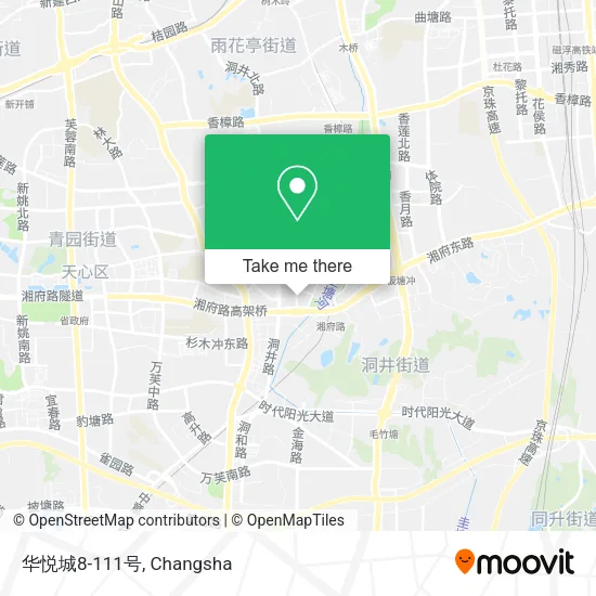 华悦城8-111号 map