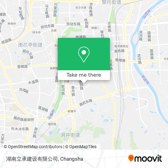湖南立承建设有限公司 map