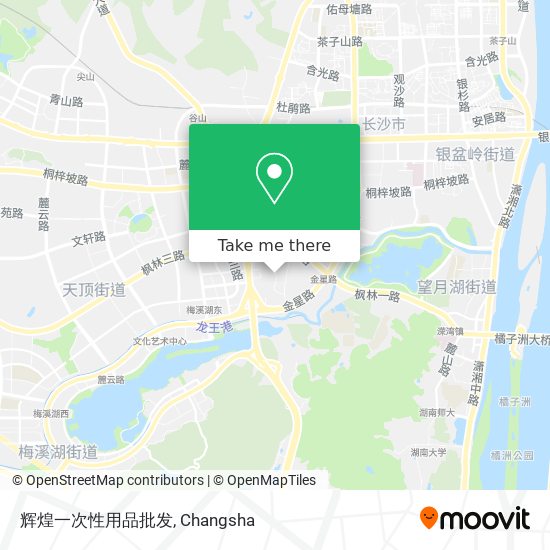 辉煌一次性用品批发 map