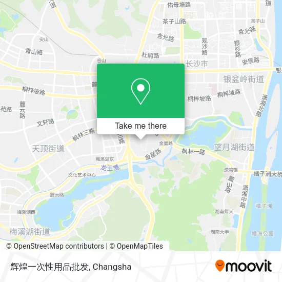 辉煌一次性用品批发 map