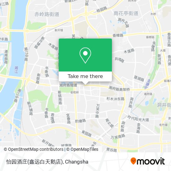 怡园酒庄(鑫远白天鹅店) map