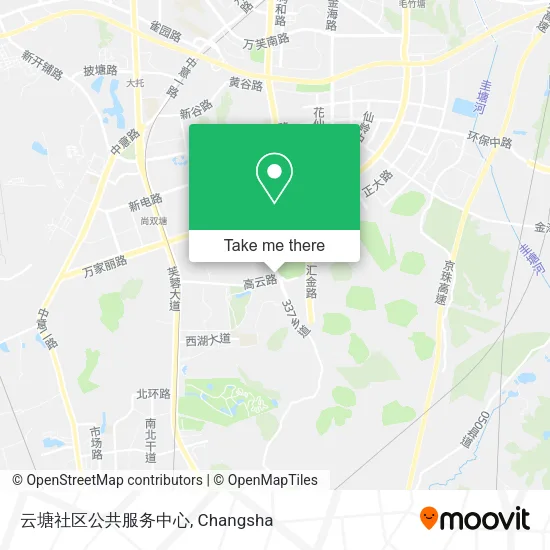 云塘社区公共服务中心 map