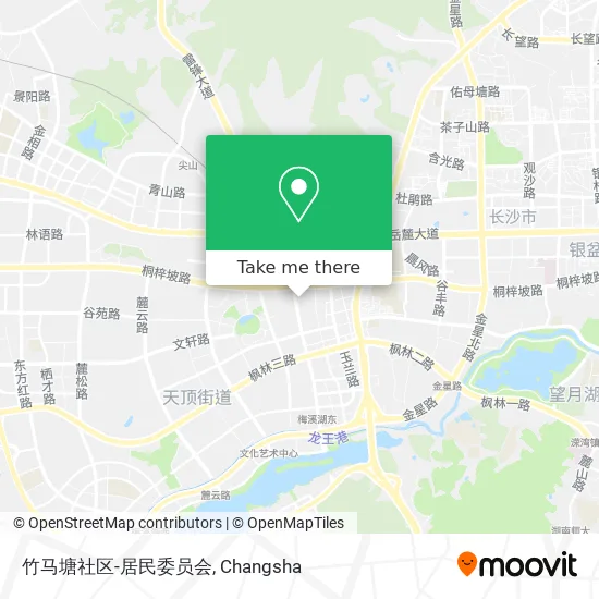 竹马塘社区-居民委员会 map