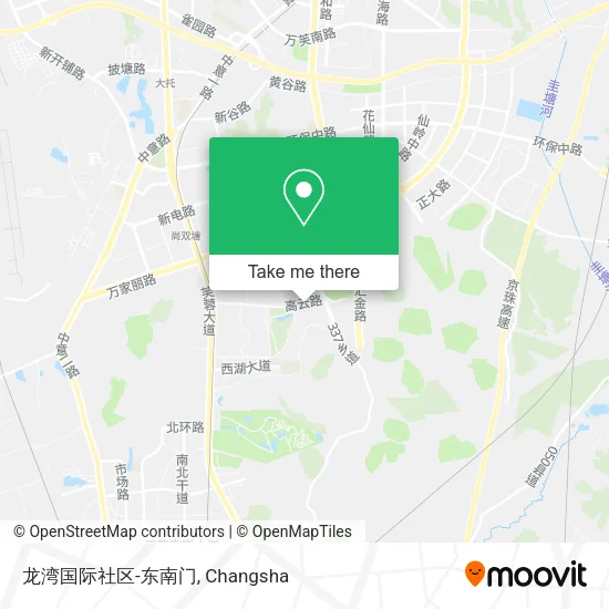 龙湾国际社区-东南门 map
