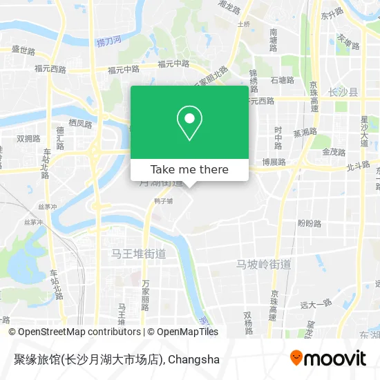 聚缘旅馆(长沙月湖大市场店) map
