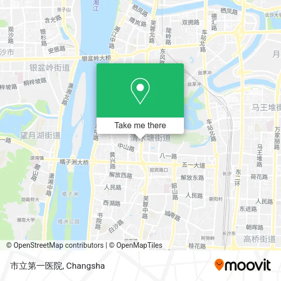 市立第一医院 map