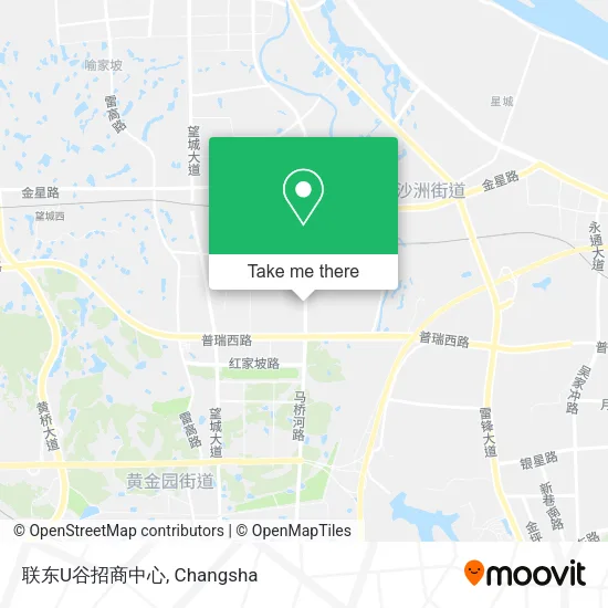 联东U谷招商中心 map