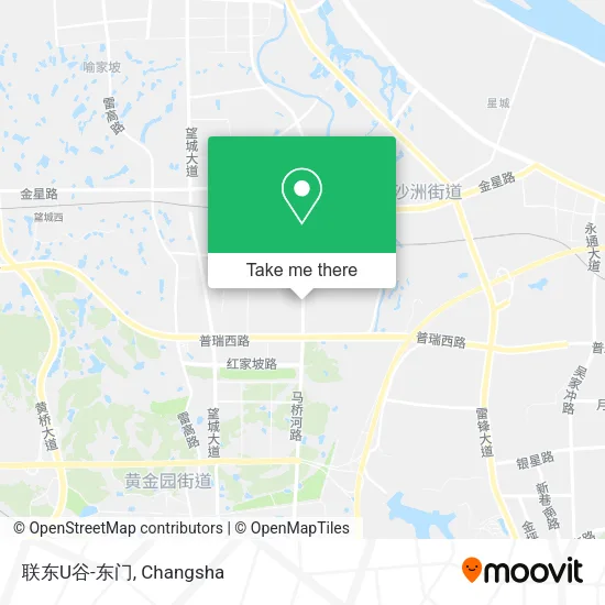 联东U谷-东门 map