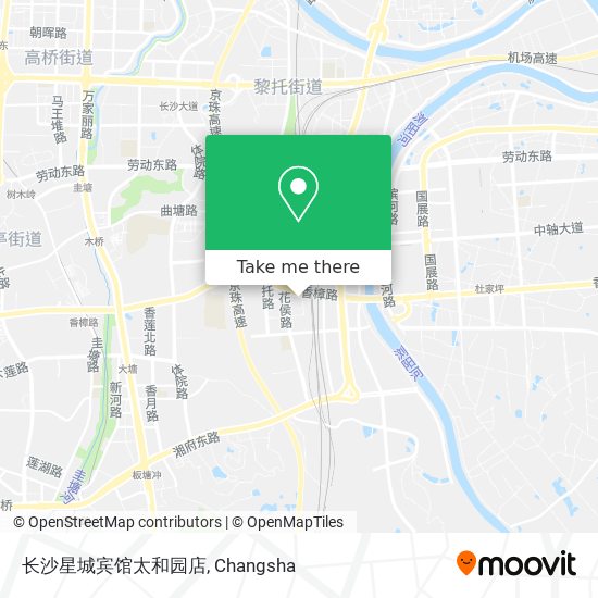 长沙星城宾馆太和园店 map