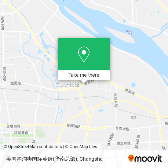 美国淘淘狮国际英语(华南总部) map