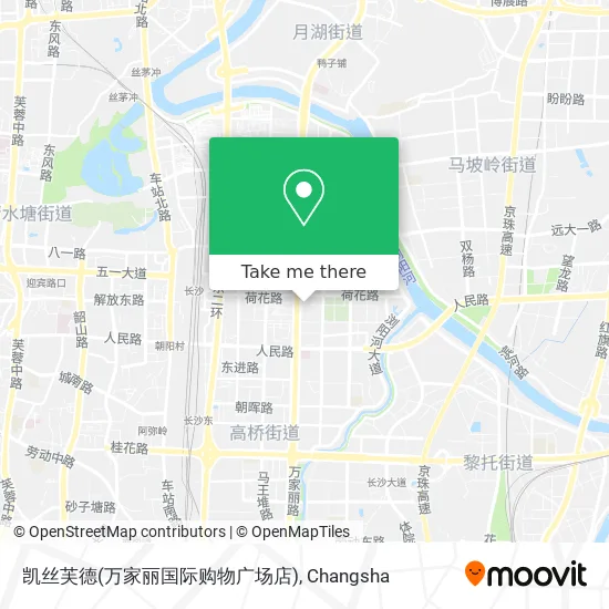 凯丝芙德(万家丽国际购物广场店) map