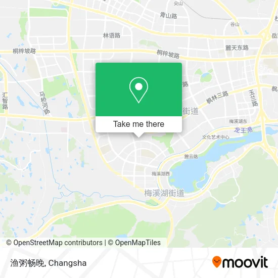 渔粥畅晚 map