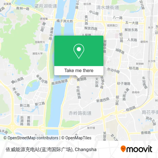 依威能源充电站(蓝湾国际广场) map