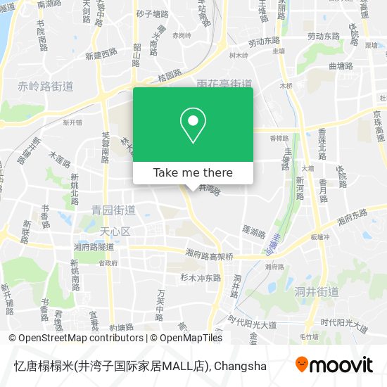 忆唐榻榻米(井湾子国际家居MALL店) map