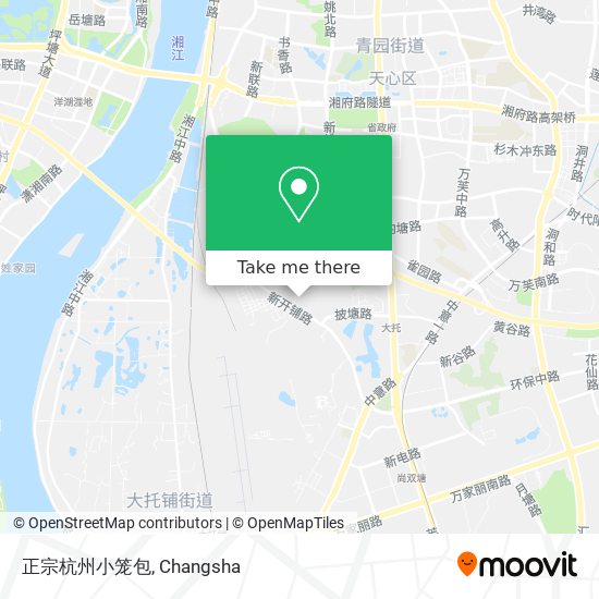 正宗杭州小笼包 map