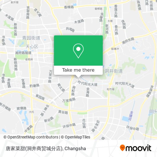 唐家菜甜(洞井商贸城分店) map