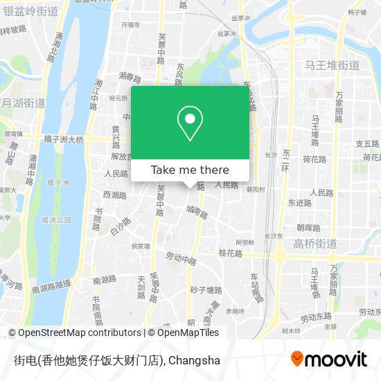 街电(香他她煲仔饭大财门店) map