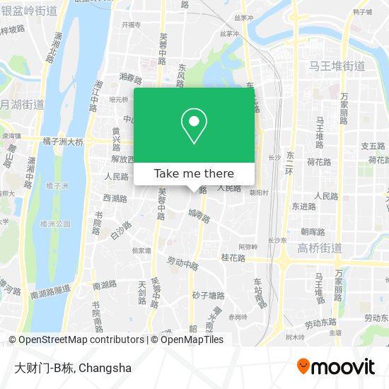 大财门-B栋 map