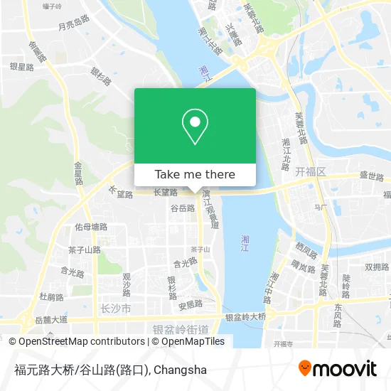 福元路大桥/谷山路(路口) map