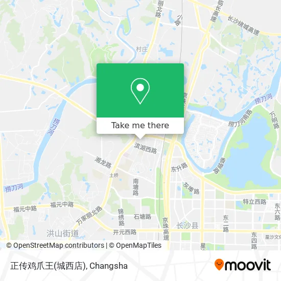 正传鸡爪王(城西店) map