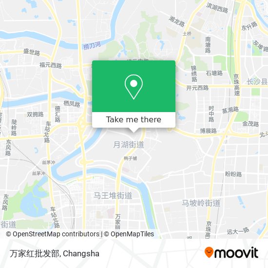 万家红批发部 map