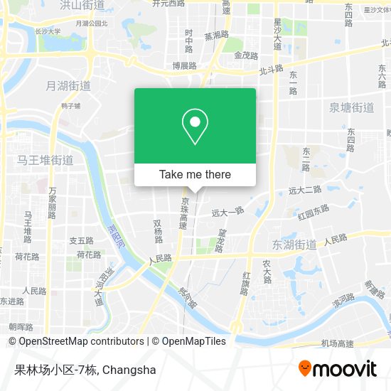 果林场小区-7栋 map
