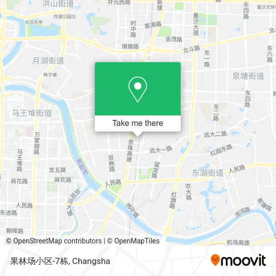 果林场小区-7栋 map