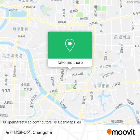 东岸锦城-C区 map