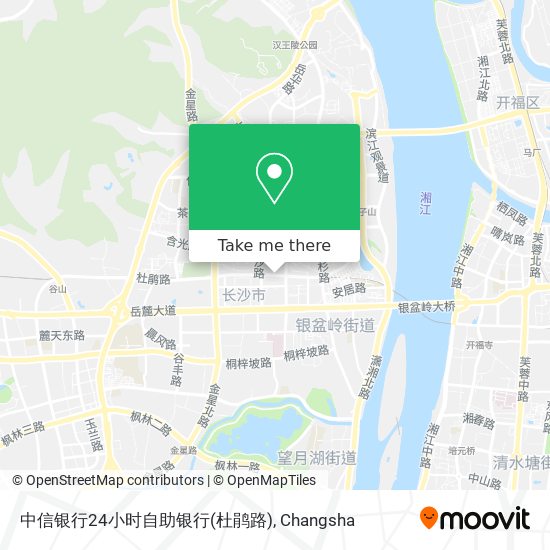 中信银行24小时自助银行(杜鹃路) map