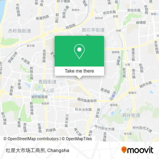 红星大市场工商所 map