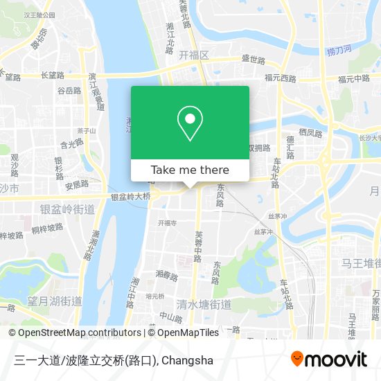 三一大道/波隆立交桥(路口) map