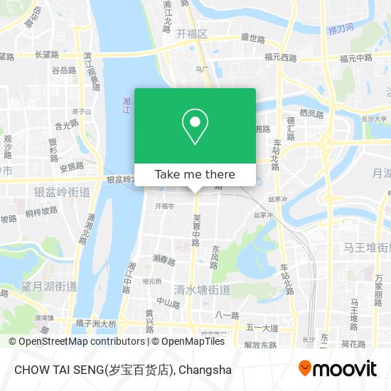 CHOW TAI SENG(岁宝百货店) map