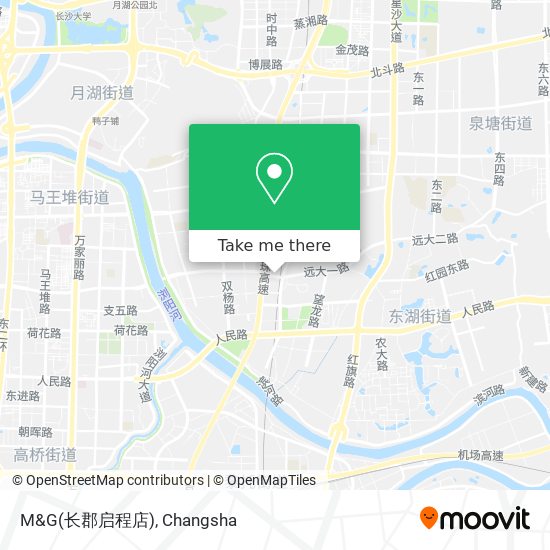 M&G(长郡启程店) map