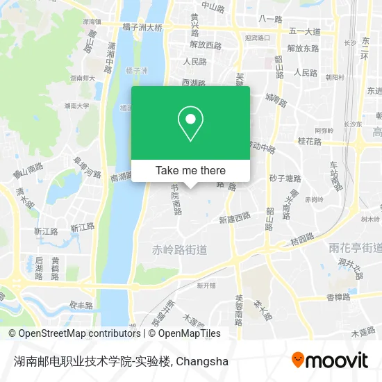 湖南邮电职业技术学院-实验楼 map