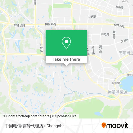 中国电信(雷锋代理店) map