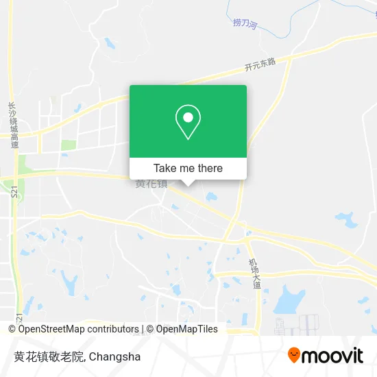 黄花镇敬老院 map
