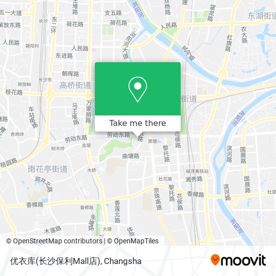 优衣库(长沙保利Mall店) map