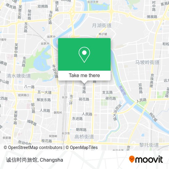 诚信时尚旅馆 map