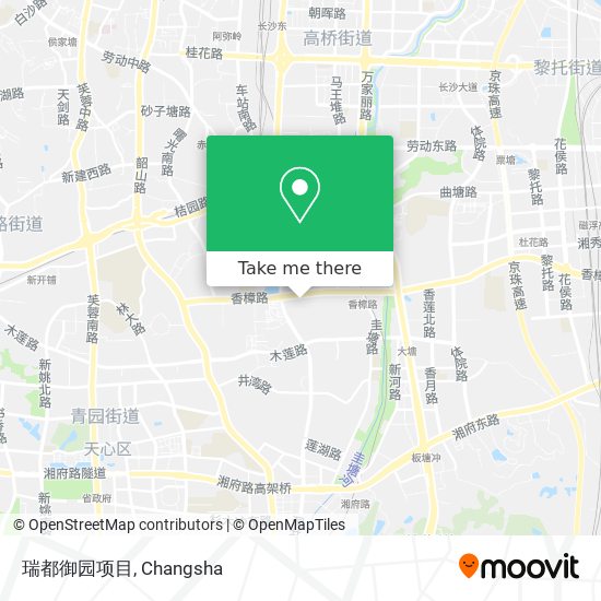 瑞都御园项目 map