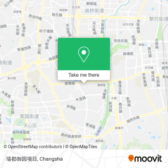 瑞都御园项目 map