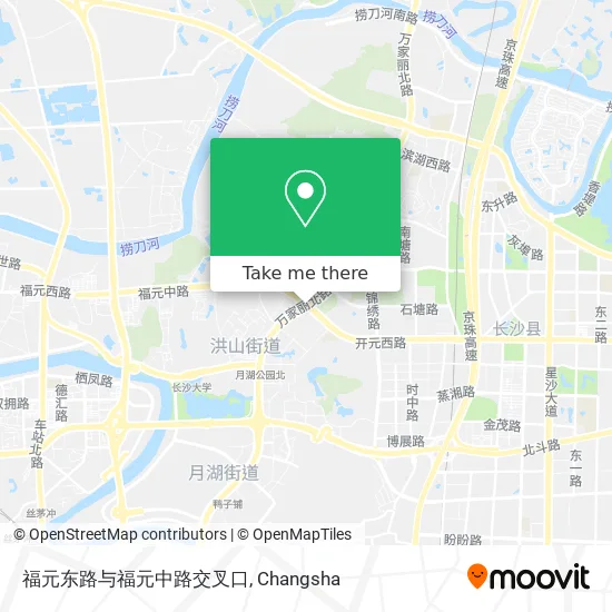 福元东路与福元中路交叉口 map