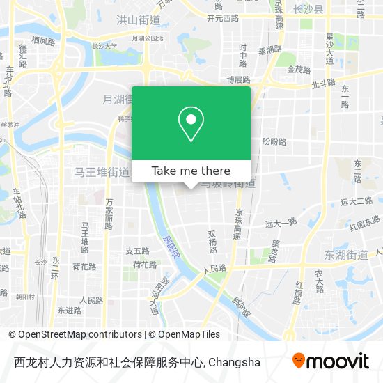 西龙村人力资源和社会保障服务中心 map