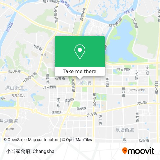 小当家食府 map