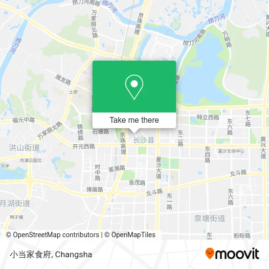 小当家食府 map