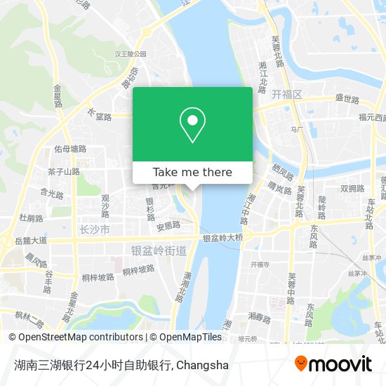 湖南三湖银行24小时自助银行 map