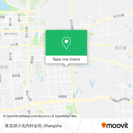 黄花胡小戈内科诊所 map