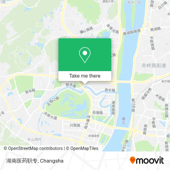 湖南医药职专 map