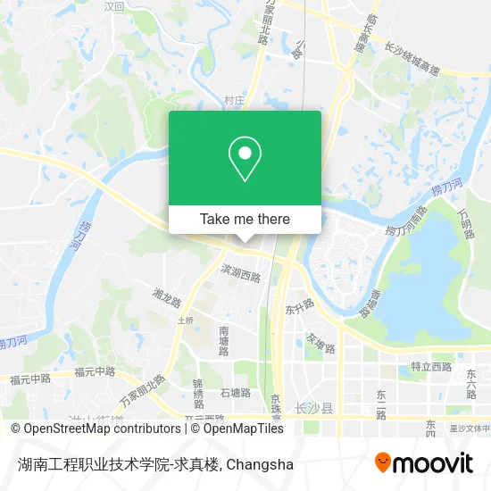 湖南工程职业技术学院-求真楼 map