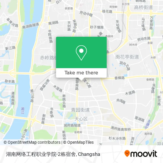 湖南网络工程职业学院-2栋宿舍 map